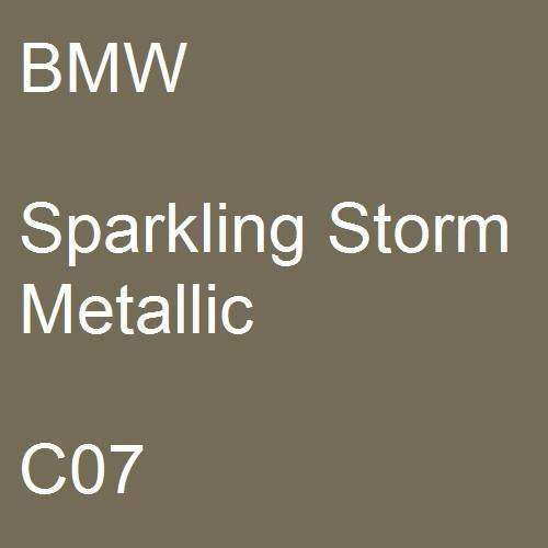 BMW, Sparkling Storm Metallic, C07.